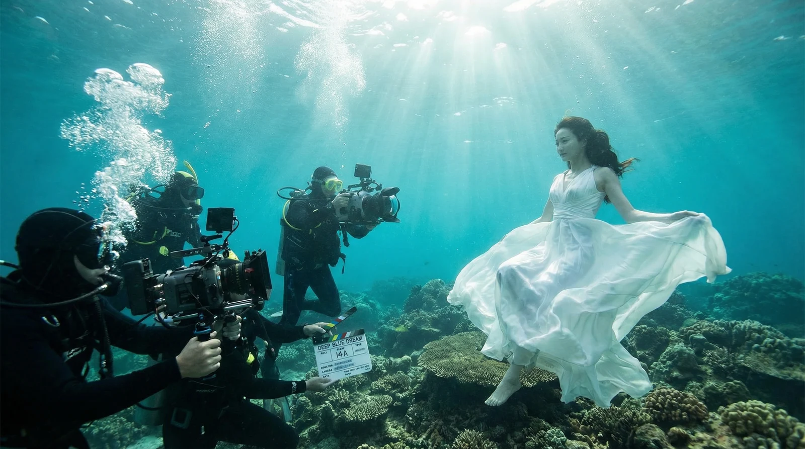 免费看片萝莉岛栏目水下拍摄现场花絮